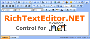 Rich-Text-Editor.NET is an easy-to-use, professional WYSIWYG control for ASP.NET